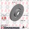 Zimmermann Brake Disc - Standard/Coated, 400.5529.20 400.5529.20 - alternate 1